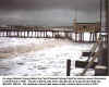 Fishing Pier in storm