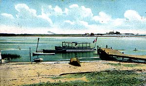 Inlet boat launch circa 1907