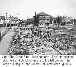 Great Fire aftermath