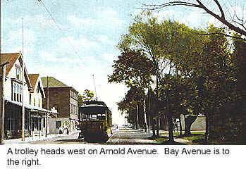 Trolley car in Pt. Pleasant Beach